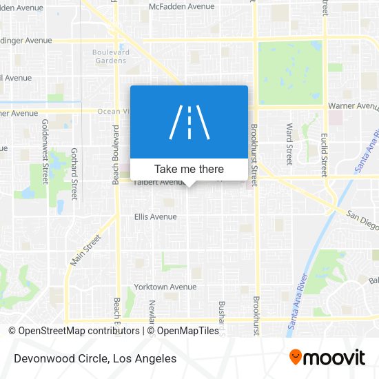 Devonwood Circle map