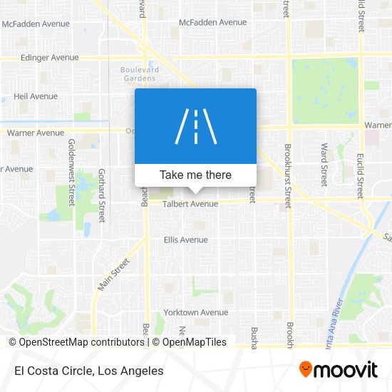 Mapa de El Costa Circle