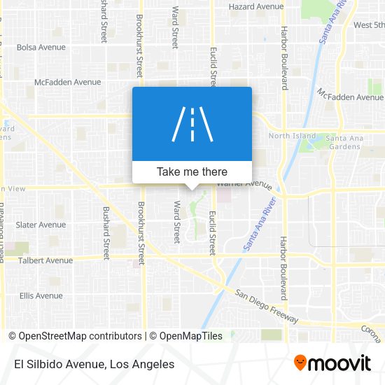 El Silbido Avenue map