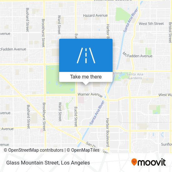 Glass Mountain Street map