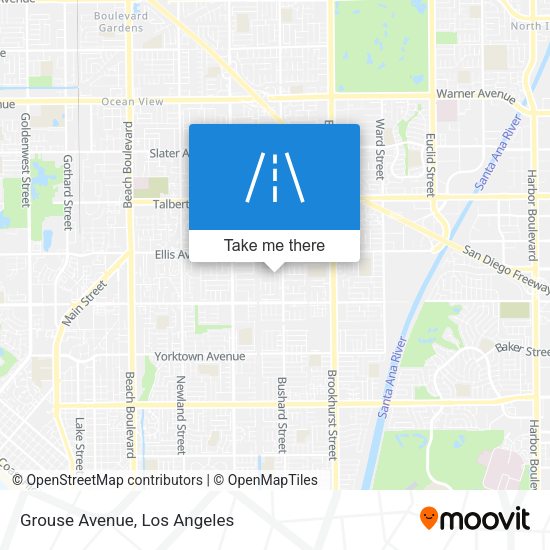 Mapa de Grouse Avenue