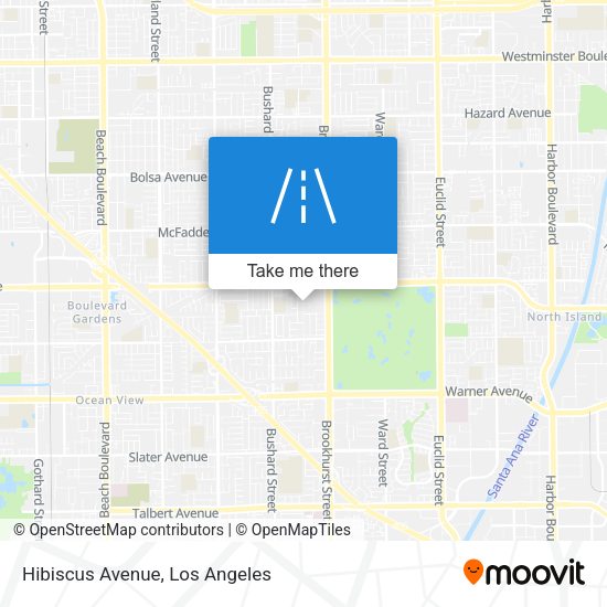 Hibiscus Avenue map