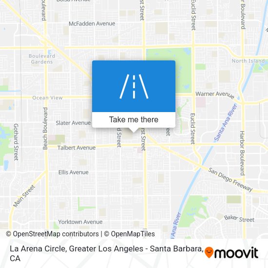 Mapa de La Arena Circle