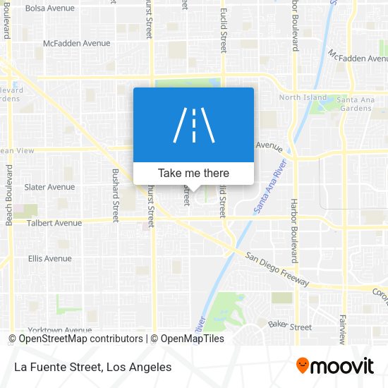 La Fuente Street map
