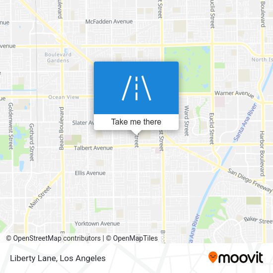 Mapa de Liberty Lane