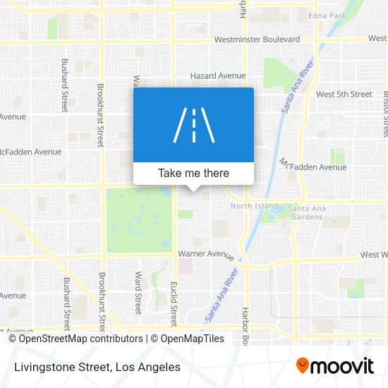 Livingstone Street map