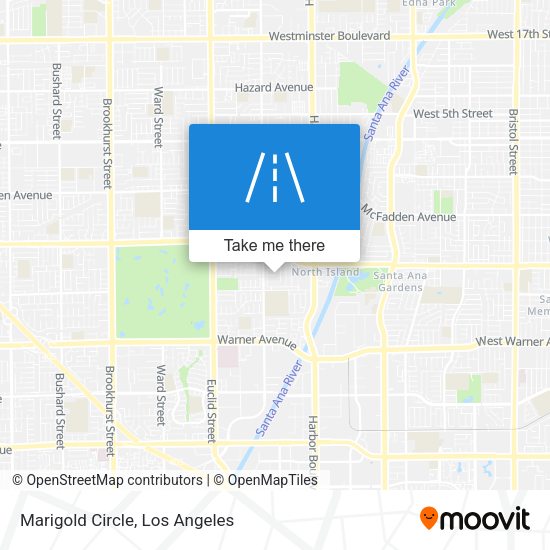 Mapa de Marigold Circle