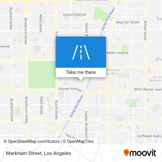 Mapa de Markham Street