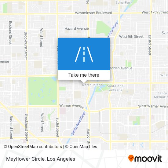 Mayflower Circle map