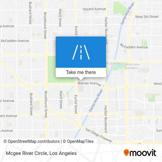 Mcgee River Circle map