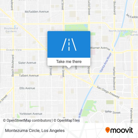 Montezuma Circle map