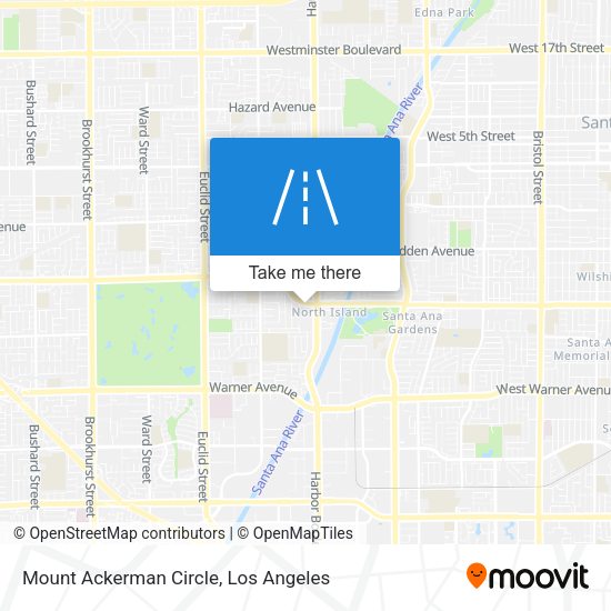 Mapa de Mount Ackerman Circle