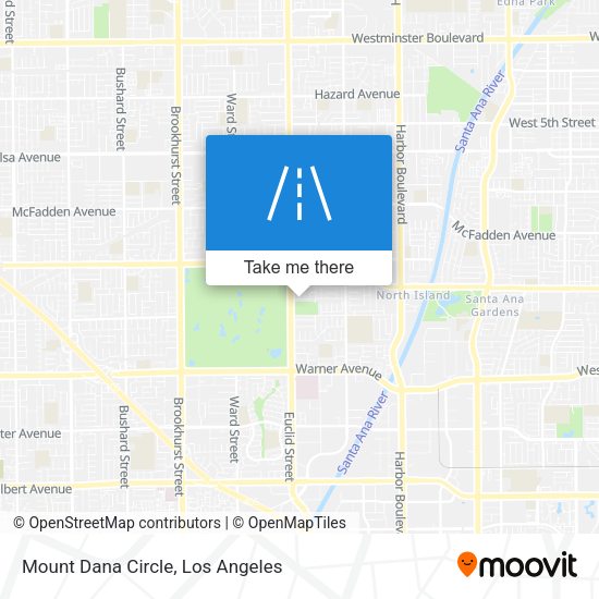Mapa de Mount Dana Circle