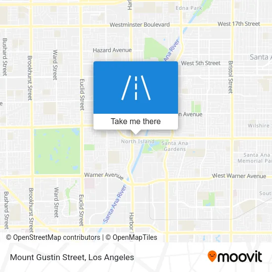Mount Gustin Street map