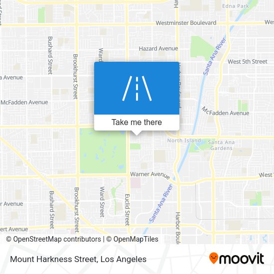 Mapa de Mount Harkness Street