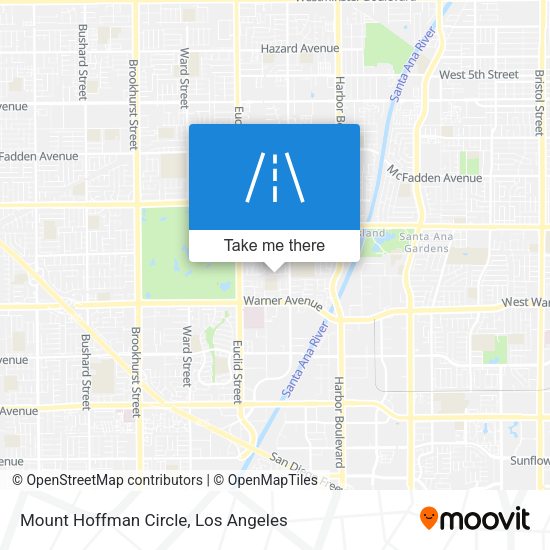 Mapa de Mount Hoffman Circle