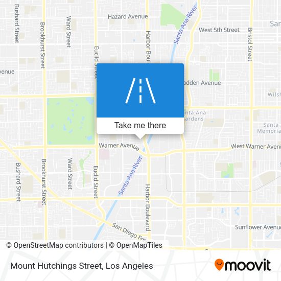 Mapa de Mount Hutchings Street