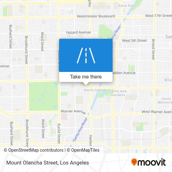 Mapa de Mount Olancha Street
