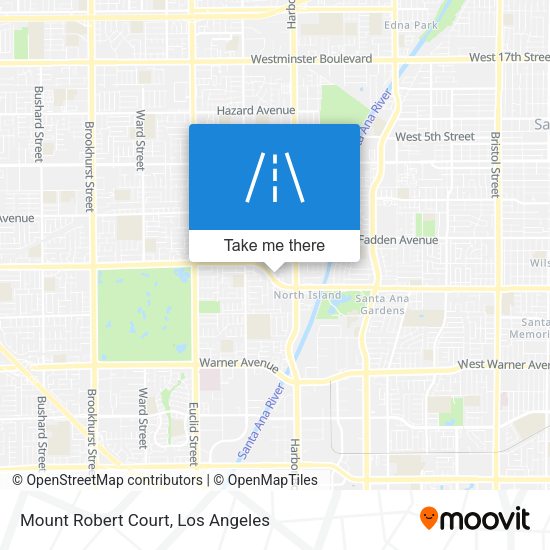 Mount Robert Court map