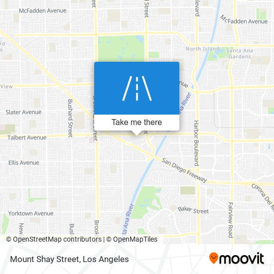 Mount Shay Street map