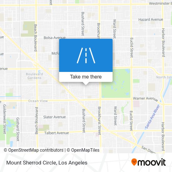 Mount Sherrod Circle map