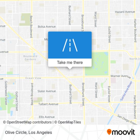 Mapa de Olive Circle