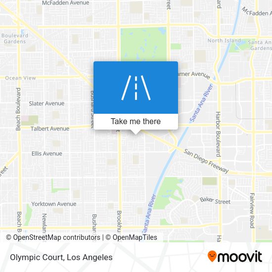 Mapa de Olympic Court