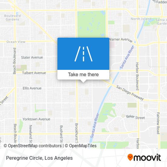 Mapa de Peregrine Circle