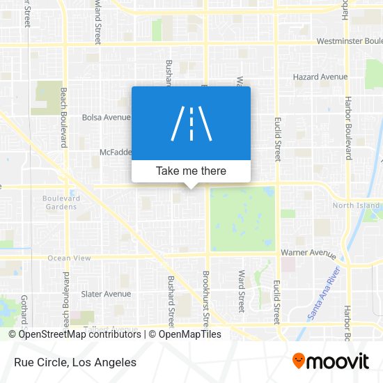 Mapa de Rue Circle