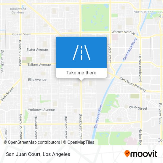 Mapa de San Juan Court