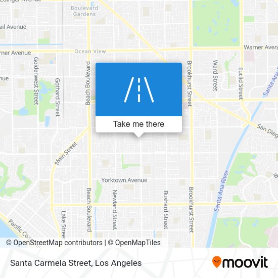 Santa Carmela Street map