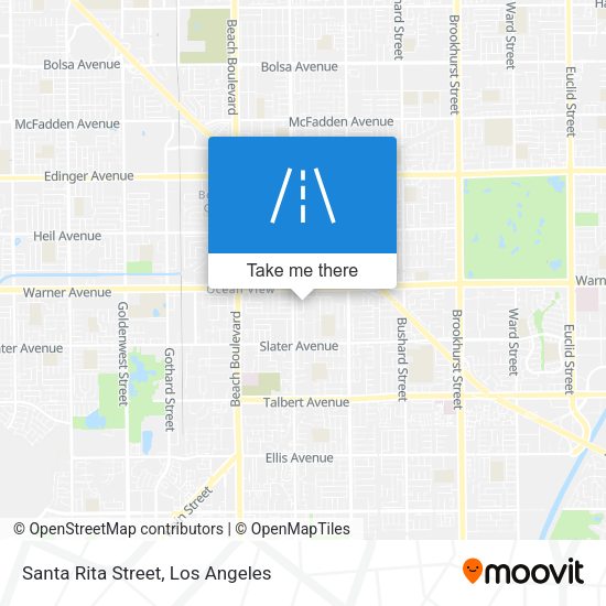 Santa Rita Street map