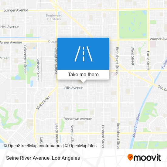 Seine River Avenue map