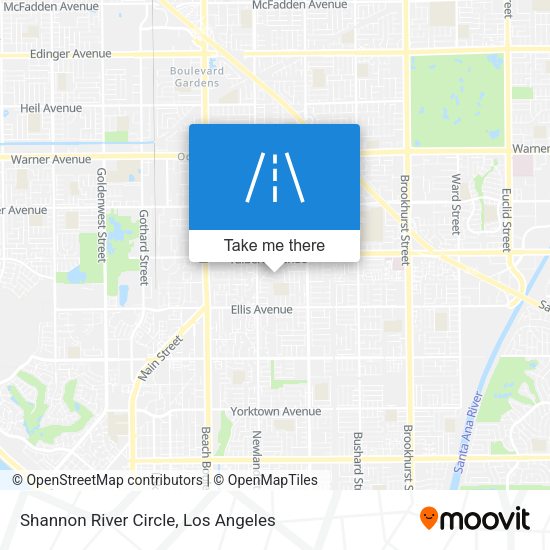 Shannon River Circle map