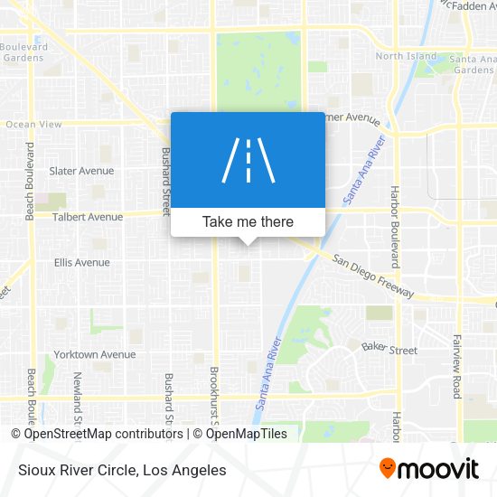 Mapa de Sioux River Circle