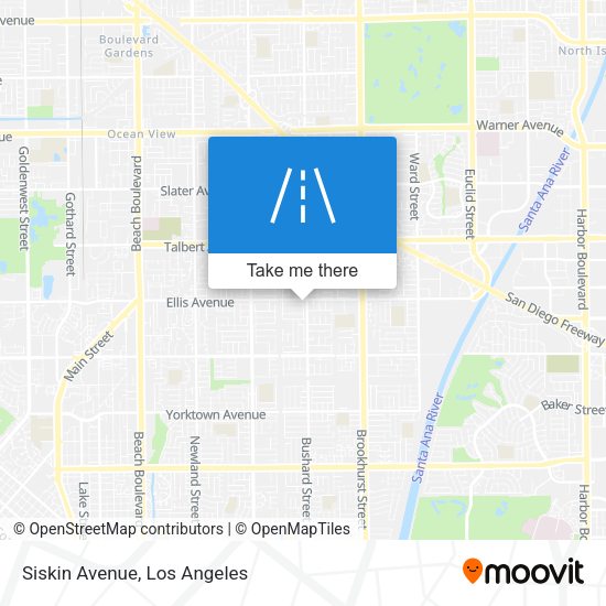 Mapa de Siskin Avenue
