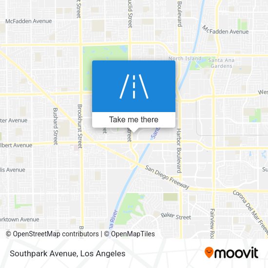 Southpark Avenue map