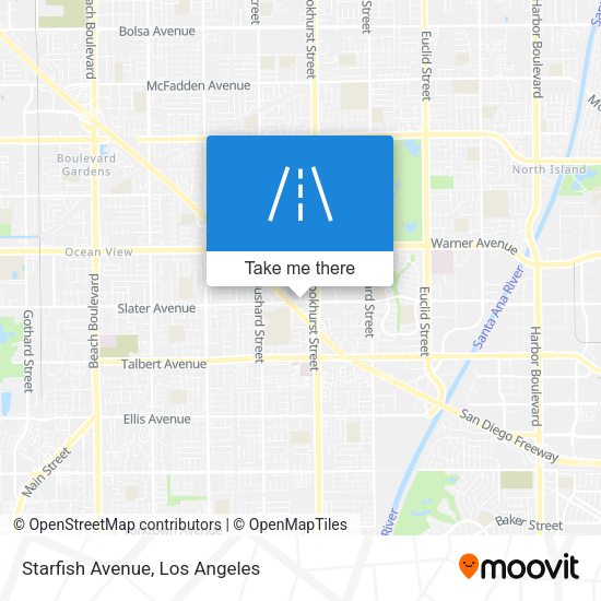 Mapa de Starfish Avenue