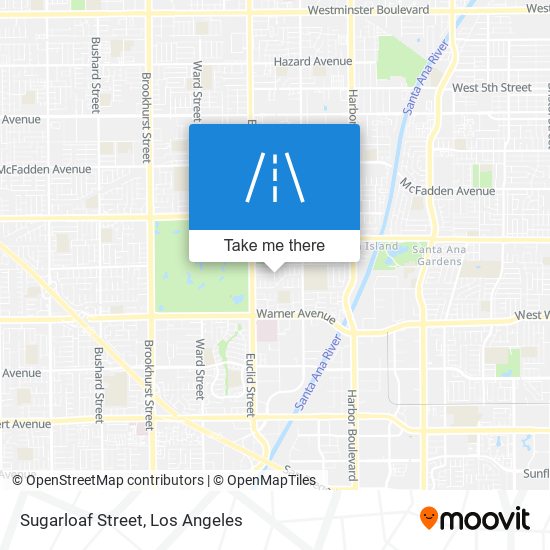 Mapa de Sugarloaf Street