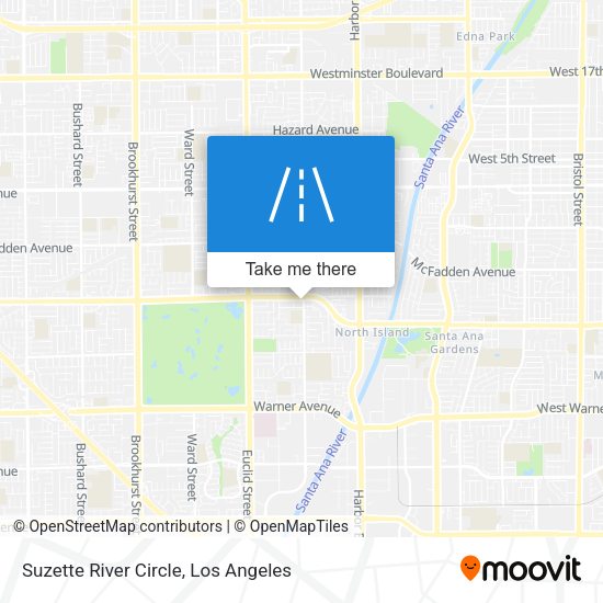 Suzette River Circle map