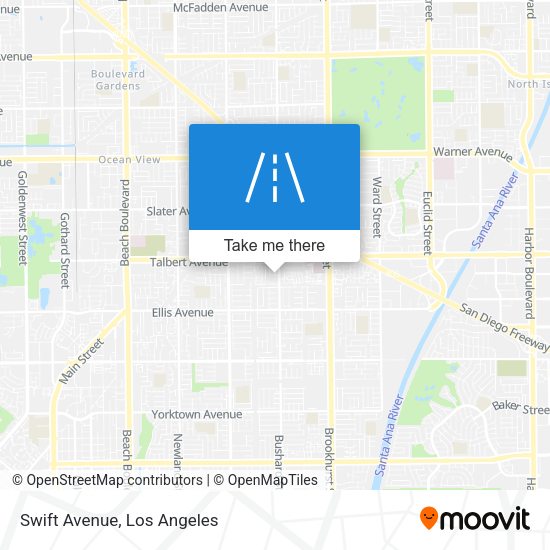 Mapa de Swift Avenue