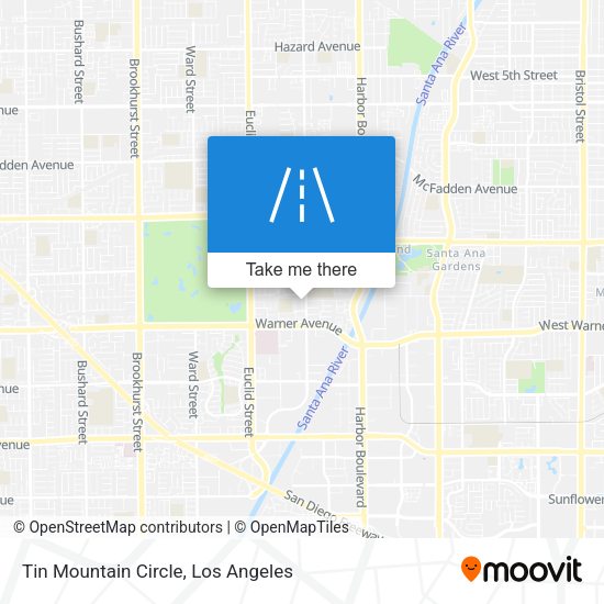 Tin Mountain Circle map