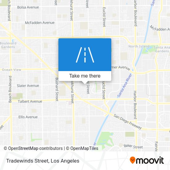 Tradewinds Street map