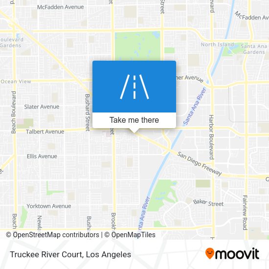 Truckee River Court map