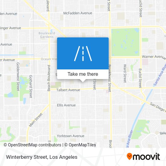 Winterberry Street map