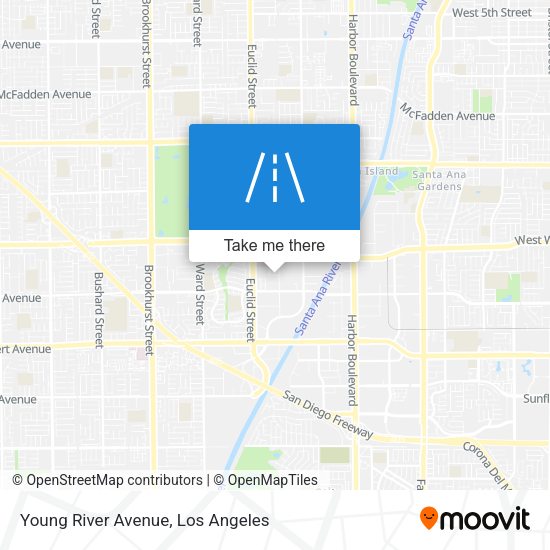 Young River Avenue map