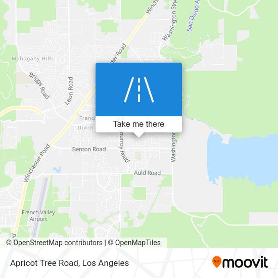 Apricot Tree Road map