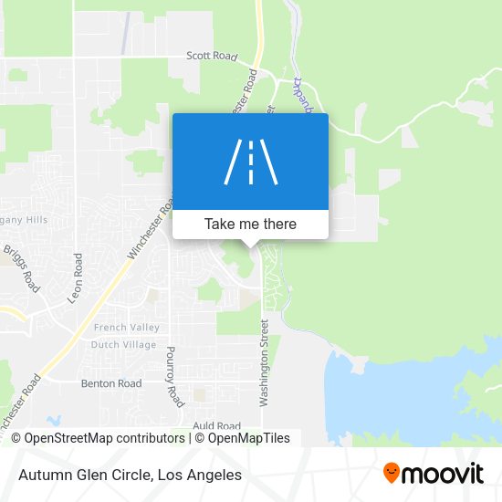 Mapa de Autumn Glen Circle