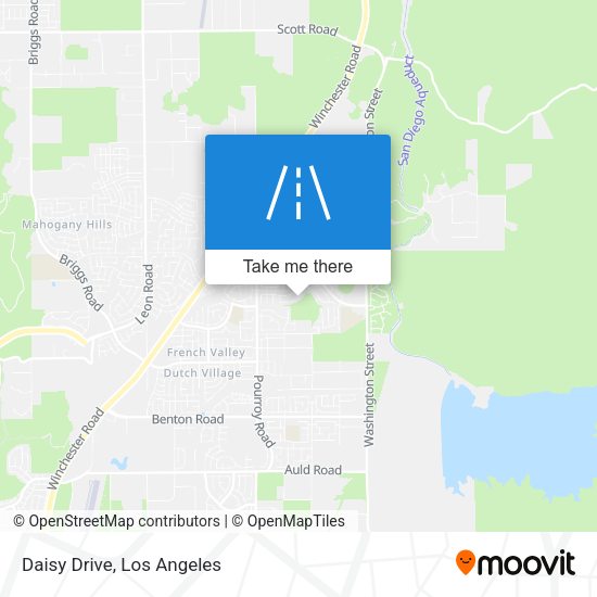 Daisy Drive map