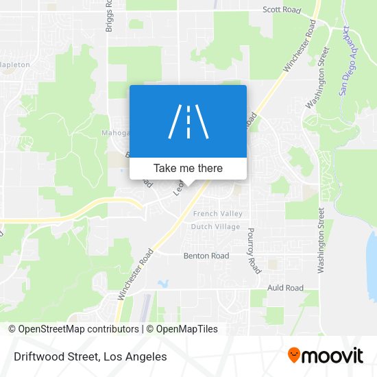 Driftwood Street map